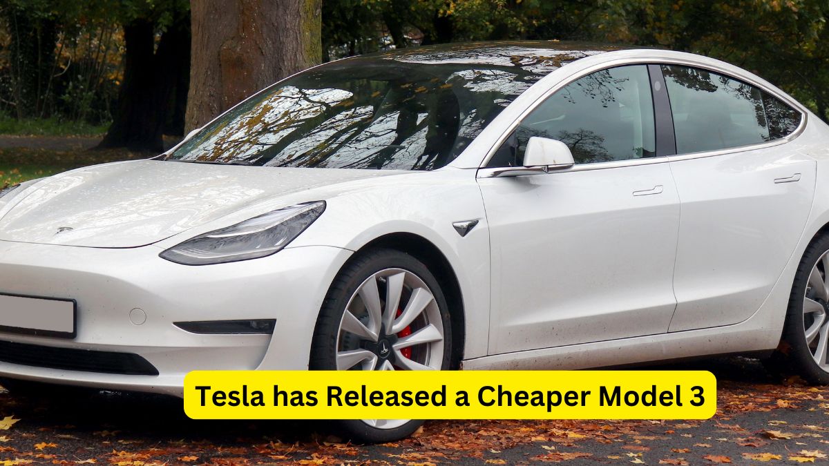Tesla has Released a Cheaper Model 3