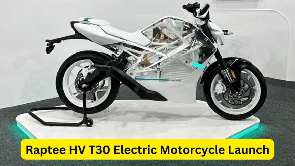 Raptee HV T30 Electric Motorcycle Launch