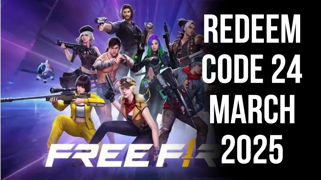 Free Fire MAX Redeem Codes 24 March 2025