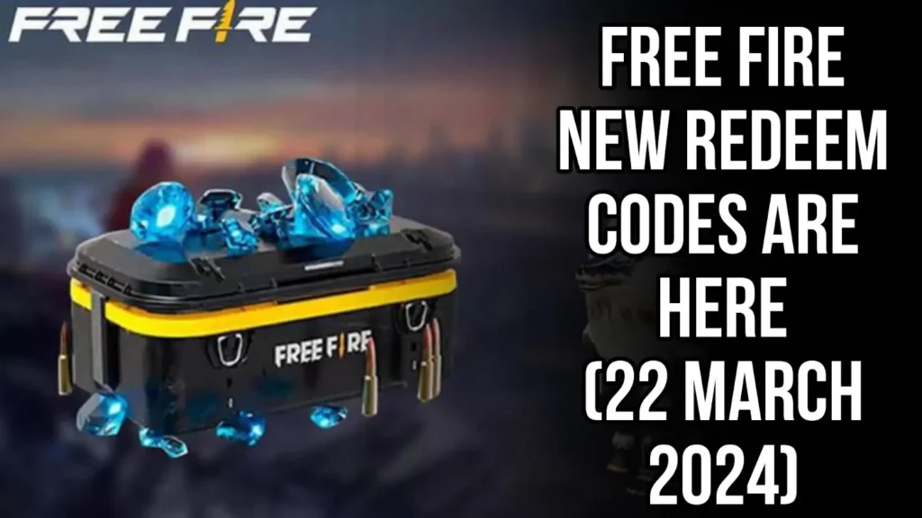 Free Fire MAX Redeem Codes March 22