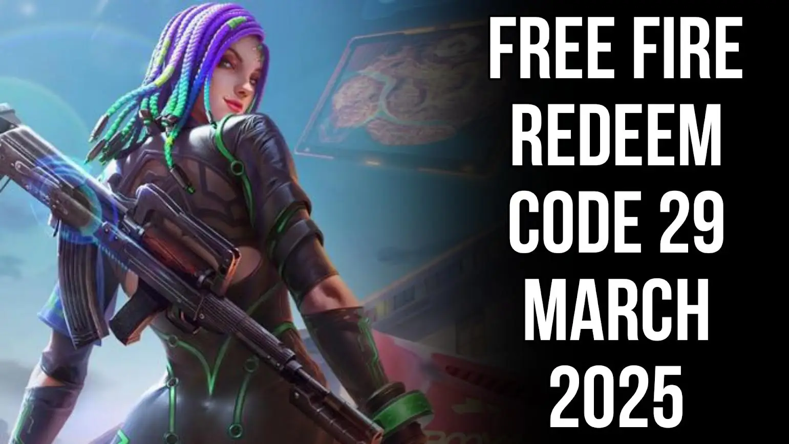 Garena Free Fire Max Redeem Codes 29 March 2025
