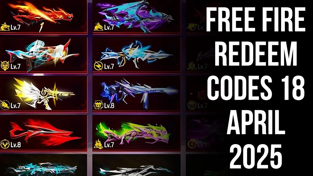 Free Fire MAX Redeem Codes 18 April 2025