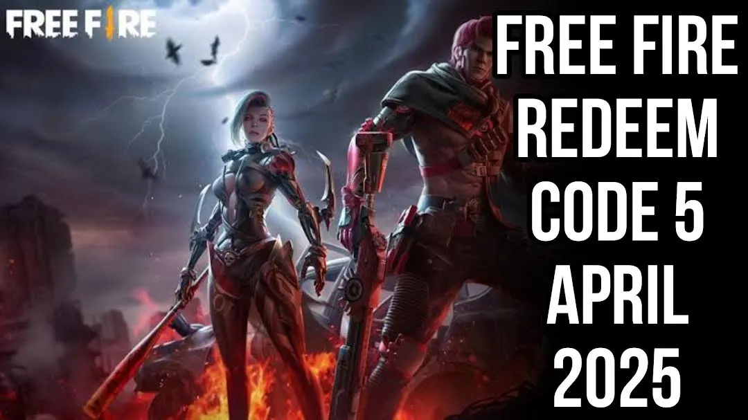 Free Fire MAX Redeem Codes 5 April 2025