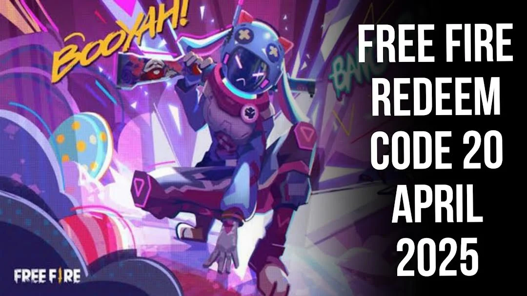 Free Fire Redeem Code 20 April 2025