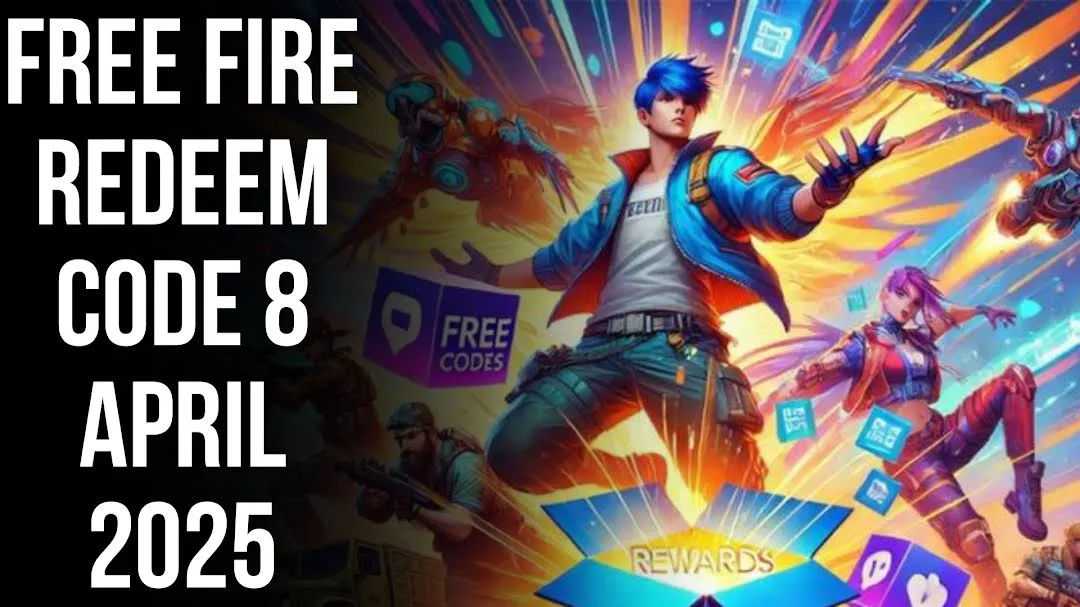 Garena Free Fire MAX Redeem Codes 8 April 2025