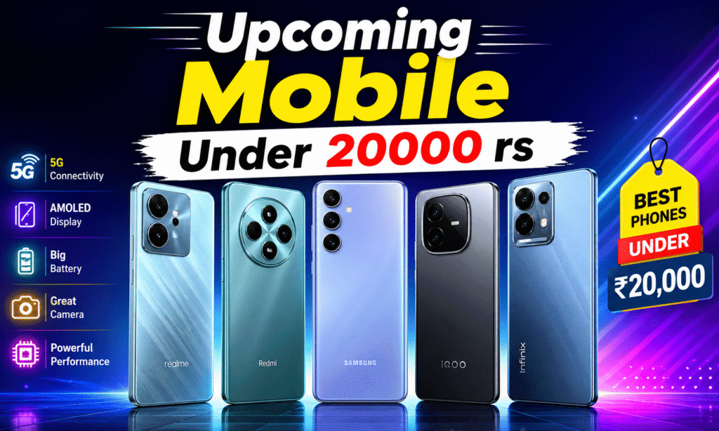 Upcoming Mobile Under 20000 rs