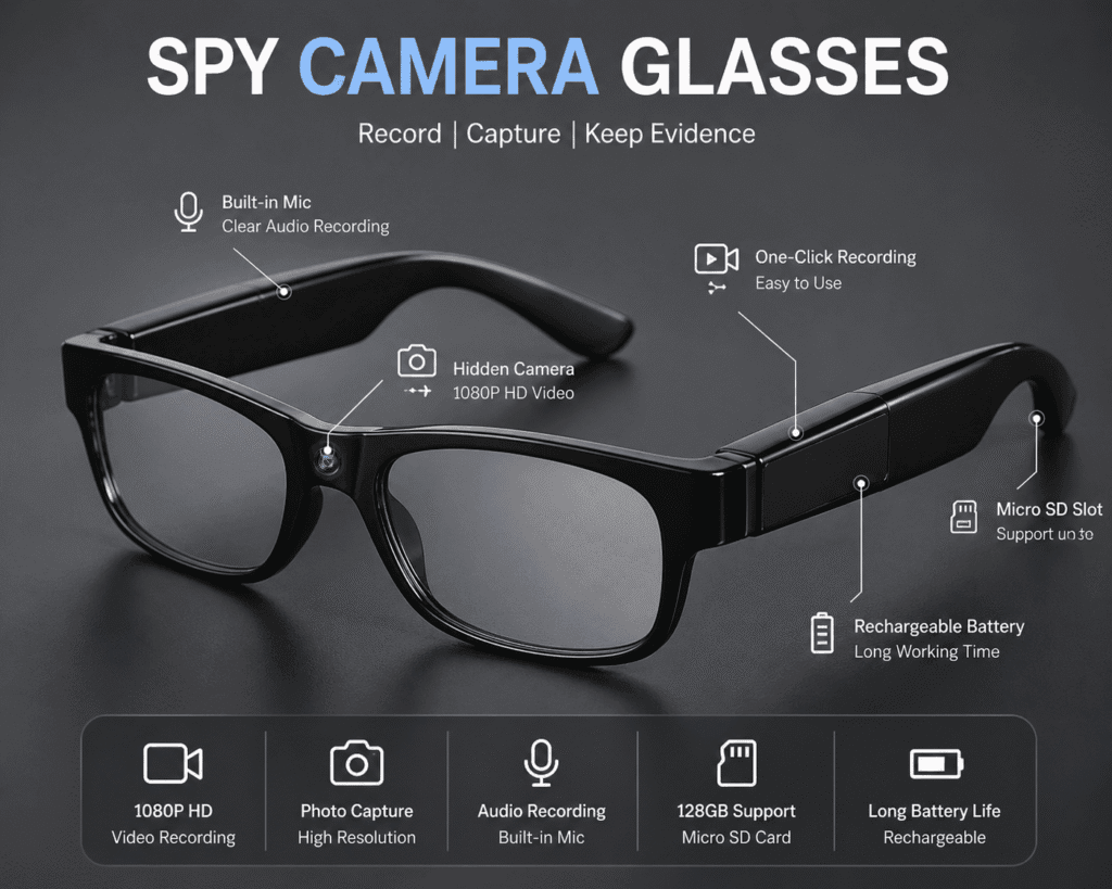 Spy Camera Glasses