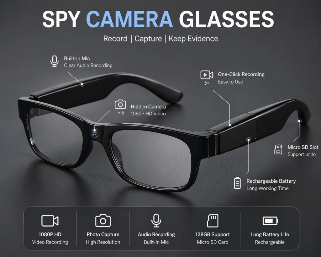 Spy Camera Glasses